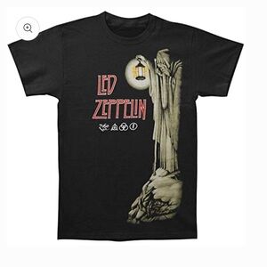 Officially Licensed Led Zeppelin Album IV Hermit T-shirt